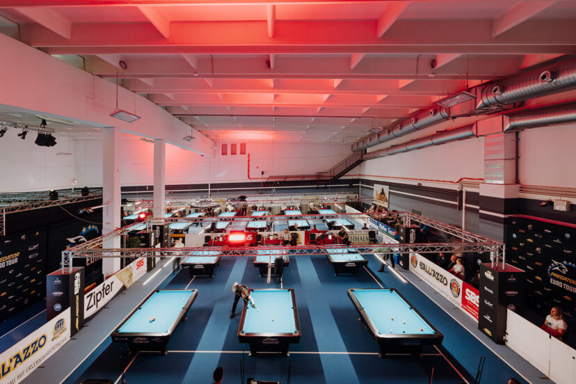 Billard Event in der Eventhalle im Alpina Alpendorf